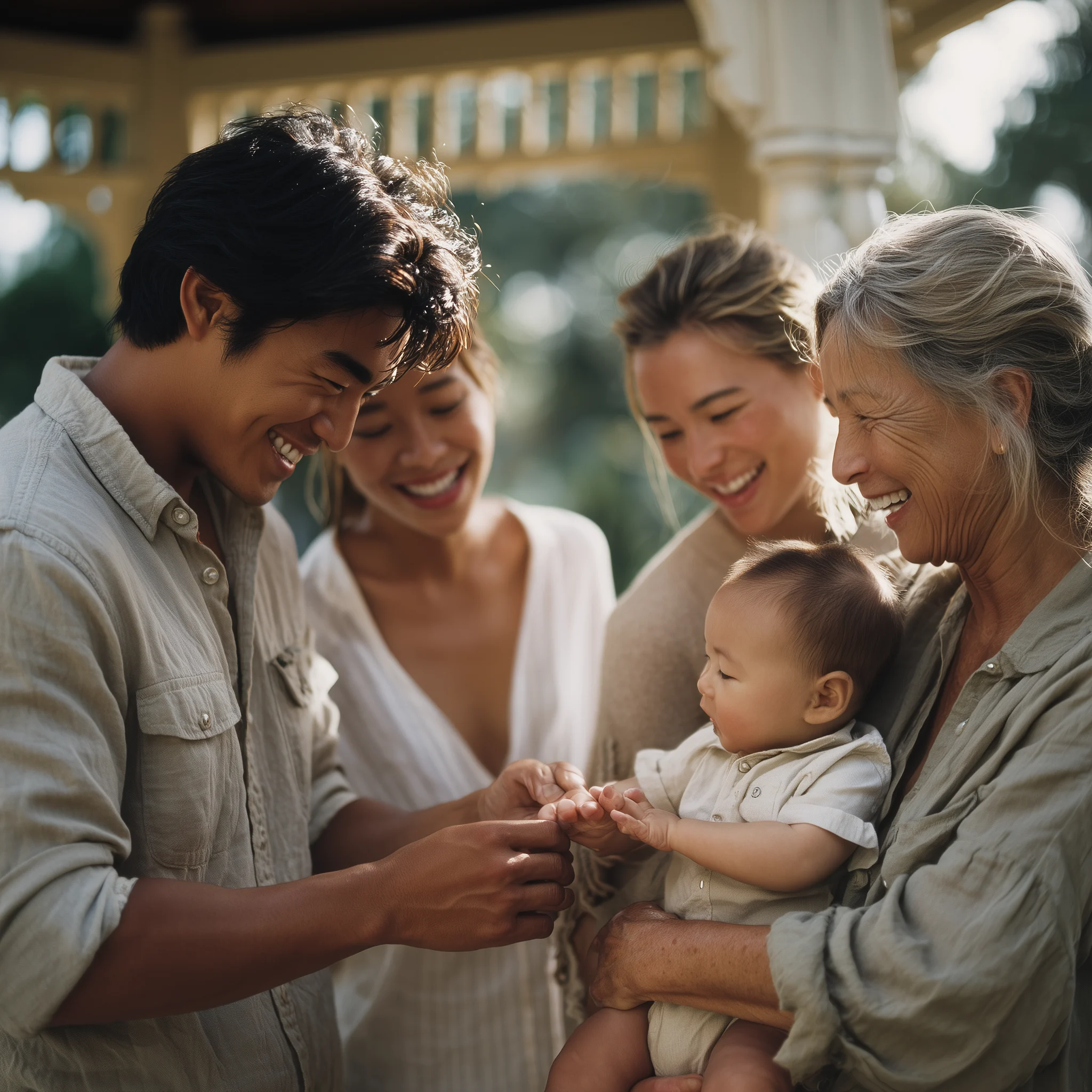 Family receiving dental care at Lakeview Dentistry